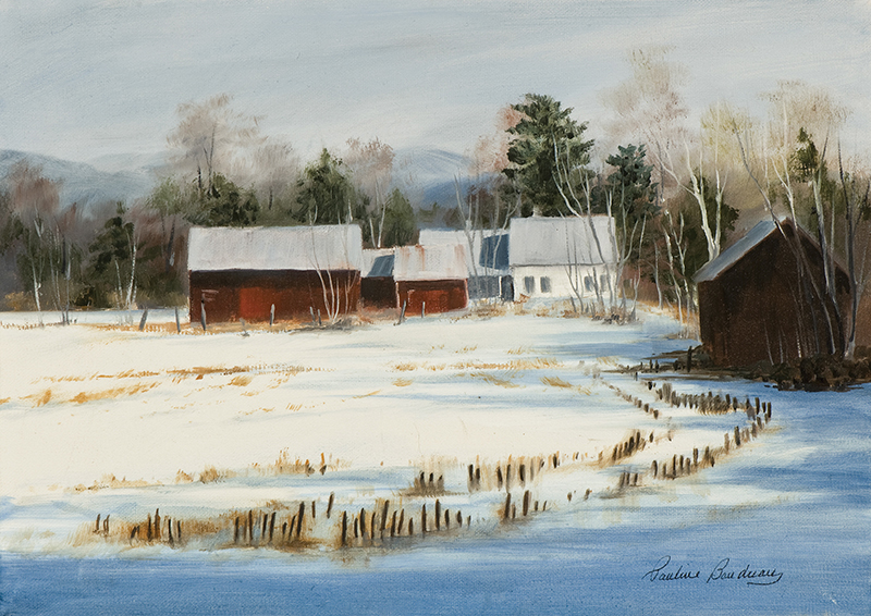 Hiver au Vermont